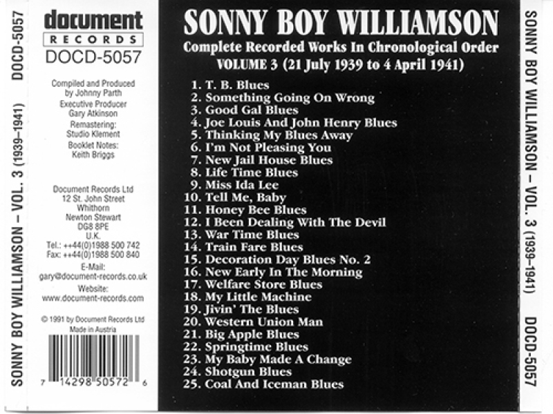 Complete Recorded Works volume 3 (CD1)