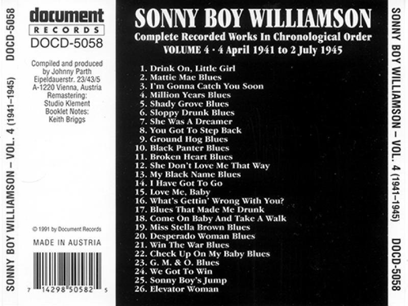 Complete Recorded Works volume 4 (CD2)