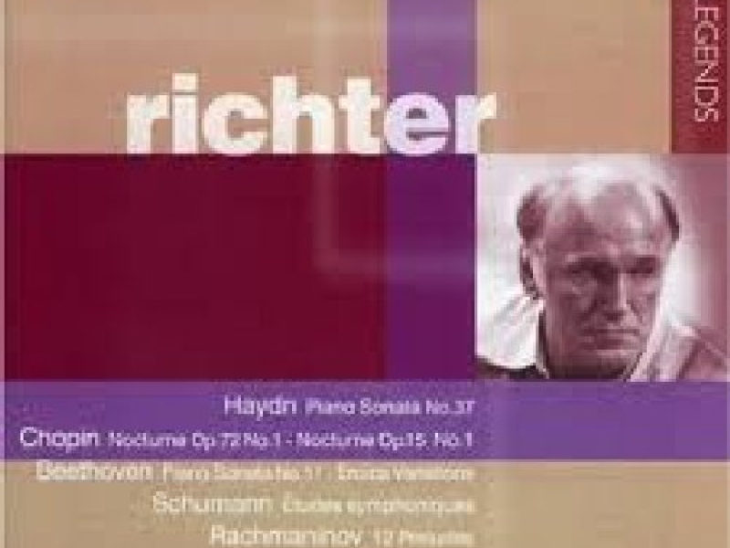 Richter Plays Haydn, Chopin, Beethoven, Schumann, & Rachmaninov CD 1 (No. 1)