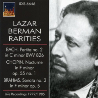 Lazar Berman Rarities - Bach, Chopin,  Brahms, Dynamic