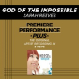 God Of The Impossible (Medium Key Performance Track With Background Vocals)