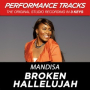 Broken Hallelujah (Medium Key Performance Track; Med. Instrumental Track)