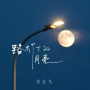 路灯下的月亮